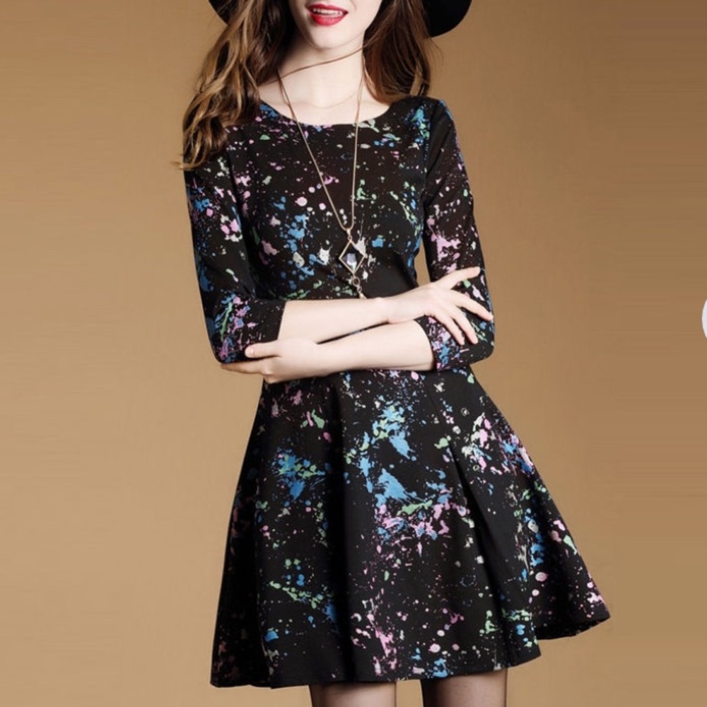 ‼️5/$20‼️ Paint splatter Dress